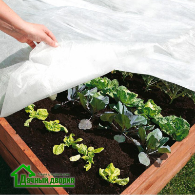 Укрывной материал "Агротекс-42" белый (ширина 3,2м) недорого в Хабаровске